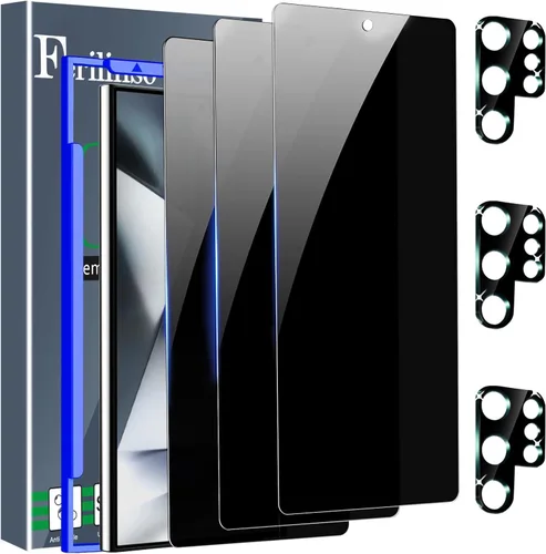 Miniatura 28 de Ferilinso [Instalación Automática de Polvo] Pack de 3 Protectores de Pantalla de Privacidad para Google Pixel 10 Pro XL, Accesorios Compatibles