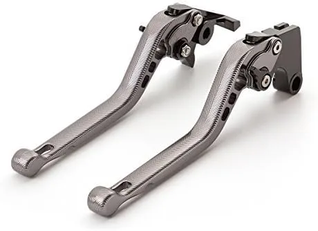 Miniatura 5 de FXCNC Palancas de embrague de freno ajustables para motocicleta compatibles con YFM 350 Raptor 06-2013, Raptor YFM660 01-06, TTR125L/LE/LW 00-16