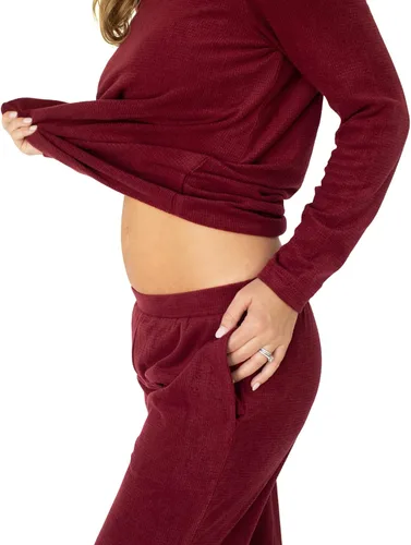 Miniatura 4 de Kindred Bravely Conjunto de pijama de lactancia polar Pijamas de maternidad para lactancia materna