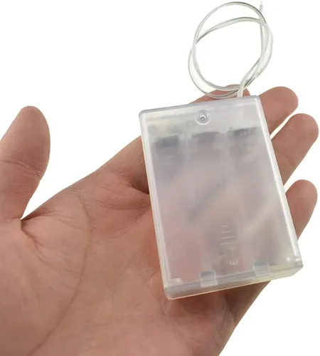 Miniatura 15 de HAHIYO 2 soportes de batería AAA con conector JST, suministro portátil, intercambio rápido, tapas de forma segura, conveniente interruptor