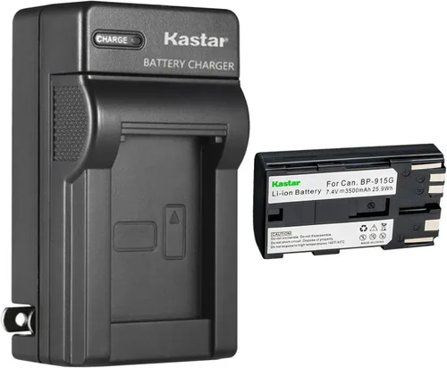 Miniatura 8 de Kastar Cargador de batería de pared BP-915G AC para Canon XH-A1, XH-A1 HDV, XH-A1S HD, XH-A1SE HDV, XH-G1 HDV, XH-G1S, XH-G1S HD, XL-H1A, XL-H1S