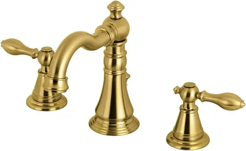 Miniatura 10 de Kingston Brass FSC1970AL - Grifo de baño clásico inglés extendido, negro mate, 8 x 5.19 x 6 pulgadas Mate negro