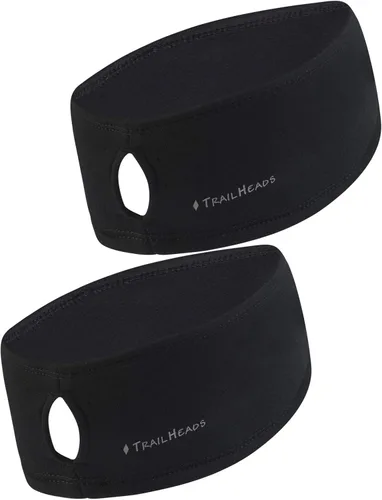Miniatura 24 de TrailHeads - Diadema para mujer, diseño de cola de caballo, con banda para la oreja que absorbe la humedad, ideal para correr