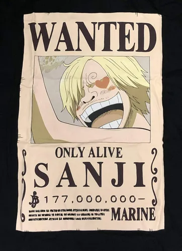 Miniatura 2 de One Piece Camiseta Sanji Bounty, con licencia