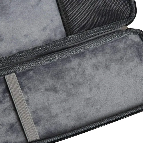 Miniatura 6 de Hermitshell Funda rígida de viaje para Apple Magic Keyboard MLA22LL/A Bluetooth (PU, negro)