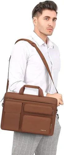 Miniatura 6 de MOSISO - Bolsa de hombro para portátil de 15.6 pulgadas, 15-15.6 pulgadas, Funda para computadora compatible con MacBook Pro de 16 pulgadas, HP