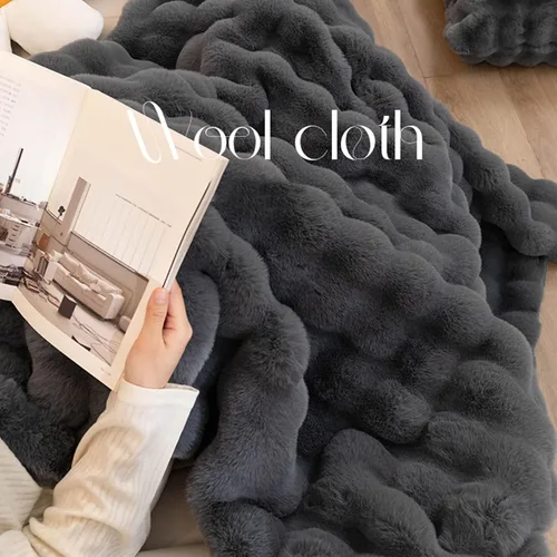 Miniatura 2 de EFELIM Funda de sofá de forro polar sherpa, funda de sofá de piel sintética para sofá modular en forma de L, funda de sofá modular de 1 2 a 3 Gris