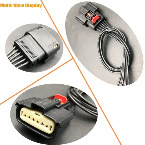 Miniatura 3 de Conector de luz antiniebla LED, enchufe de arnés compatible con Ford Mustang DRL 2018-2019
