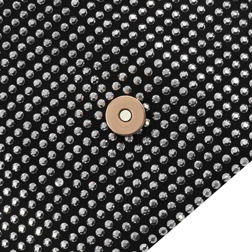 Miniatura 8 de WEIYON BABOMAREON - Bolso de mano rectangular para mujer, bolso de noche brillante