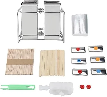 Miniatura 2 de Kit de hielo de acero inoxidable para máquinas de hielo con bandeja de cocina DIY herramienta para hacer hielo (3#)