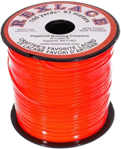 Miniatura 14 de Craft County Rexlace Plastic Craft Lace - Encaje para manualidades, 3/32 pulgadas (verde manzana)