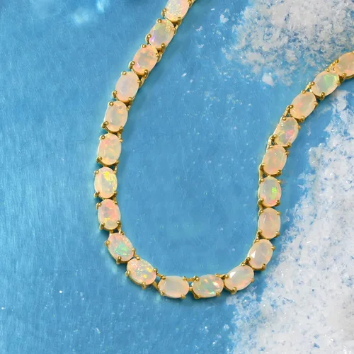 Miniatura 3 de Ross-Simons Gemstone Tennis Necklace in Sterling Silver
