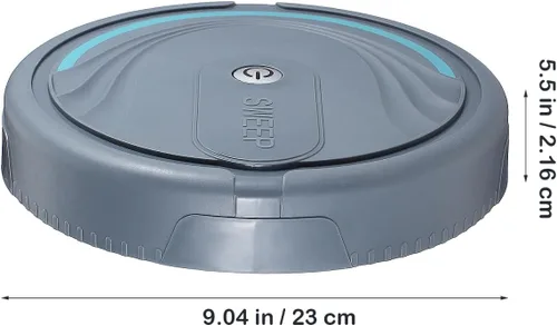 Miniatura 5 de PATKAW Robot de juguete de barrido de piso para niños, 1 robot de simulación de trapeador, robot de trapeador de suelo falso, aspiradora para niños