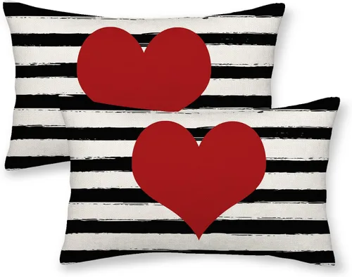 Miniatura 61 de AEIOAE - Juego de 2 fundas cuadradas de almohadones de lino para otoño con calabaza en tono naranja quemado y blanco, para decoración al aire libre