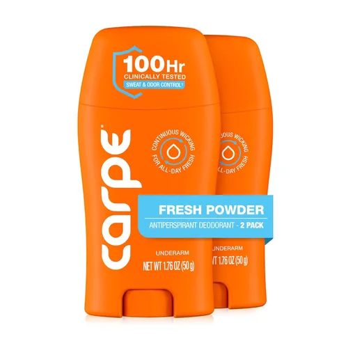 Miniatura 18 de Carpe Desodorante antitranspirante para axilas, antitranspirante extra fuerte para hombres con control de sudor de 100 horas, desodorante