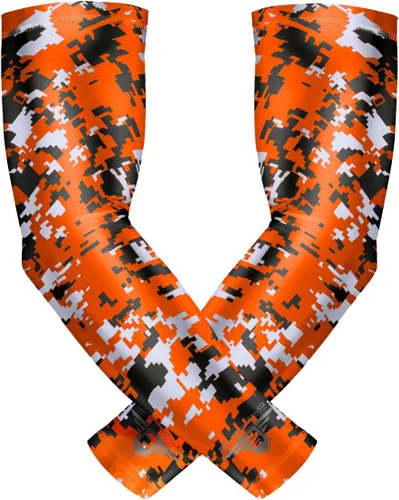 Miniatura 16 de Bucwild Sports Baseball Arm Sleeve - Youth & Adult 1 Pair - Football Basketball Cycling Tennis Bandera de EE.UU