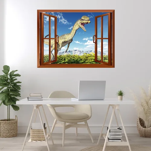 Miniatura 14 de wall26 Adhesivo de pared extraíble/mural de pared Spring on the Plains Creative Window View Decoración de pared - 36 x 48 pulgadas Primavera
