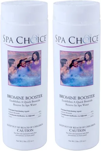 Miniatura 8 de SpaChoice Potenciador de bromo prémium de 1 libra, bromuro de sodio para jacuzzi, fabricado en Estados Unidos