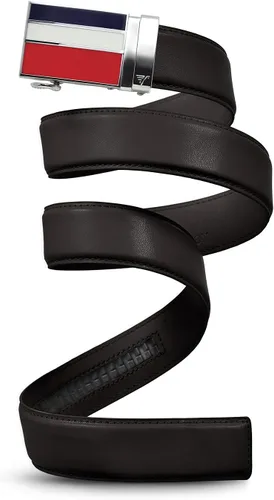 Miniatura 18 de Mission Belt Cinturón de trinquete de cuero para hombre, colección 3Bar