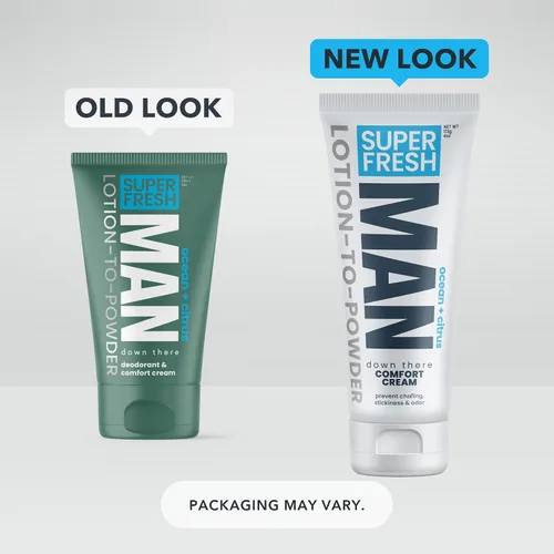 Miniatura 2 de Super Fresh Desodorante de bola para hombres – Protección en polvo Previene partes adhesivas y olores del hombre Sin talco, sin parabenos, sin