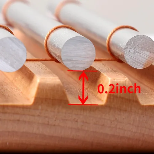 Miniatura 4 de Campanillas de energía de percusión campanas de mano: trío de 3 tonos timbre instrumento musical con mazo para yoga, meditación, sanación de sonido