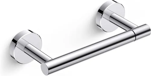 Miniatura 12 de Day Moon™ Soporte de pared para papel higiénico blanco mate, soporte giratorio moderno para rollo de papel higiénico