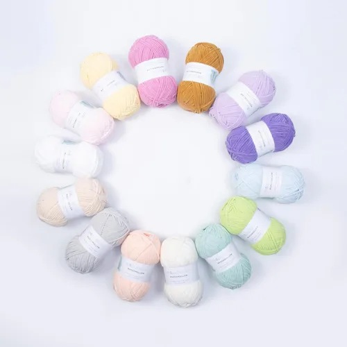 Miniatura 3 de 3 piezas 100g de hilo de chenilla de 3.5oz para mantas Amigurumi: hilo suave de terciopelo para bebé, hilo para tejer y ganchillo, voluminoso, 5#, 3