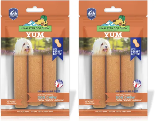 Miniatura 18 de Himalayan Dog Chew Yak Cheese - Masticables para perros, sin lactosa y sin granos, fabricados en Estados Unidos, para todas las razas de perros