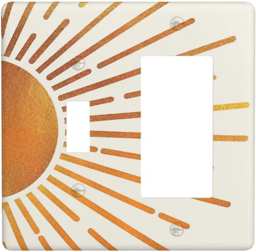 Miniatura 60 de Divertidas Cubiertas de Interruptor de Luz de Tiburón Azul del Océano Mujer Nadando 1 Gang Placa de Pared de Palanca Individual Cubierta Decorativa