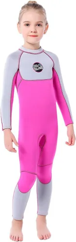 Traje de neopreno completo de 0.118 pulgadas con cremallera trasera para esnórquel, natación, buceo