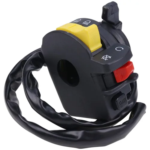 Miniatura 6 de Faro delantero de arranque con interruptor de manillar izquierdo compatible con Arctic Cat 250 1999-2005, 300 1998-2005, 400 1998-2004, 500