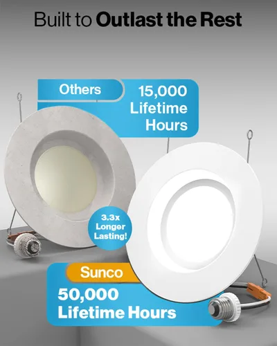 Miniatura 4 de Downlight - LED Empotrable de 5/6 Pulgadas Recorte Suave 965 LM 13W 16PK Multicolor