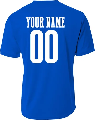 Miniatura 4 de El Salvador Fútbol Jersey Bandera Logo Hombres Equipo Nacional Futbol Copa Mundial Olímpicos Personalizado Deportes Nombre Número