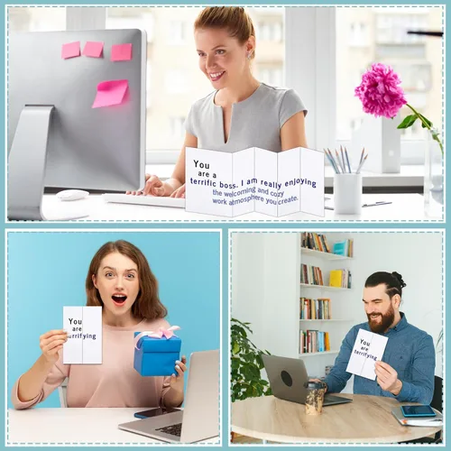 Miniatura 6 de WhatSign Divertida tarjeta del día del jefe para mujeres y hombres, tarjetas de regalo para el día de los jefes nacionales para hombres, mujeres