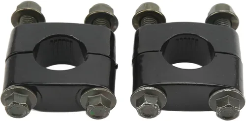 Miniatura 5 de Elevadores de manillar de motocicleta, 2 piezas universales de 0.866 in 7/8 pulgadas, abrazadera elevadora para manillar de bicicleta, herramienta