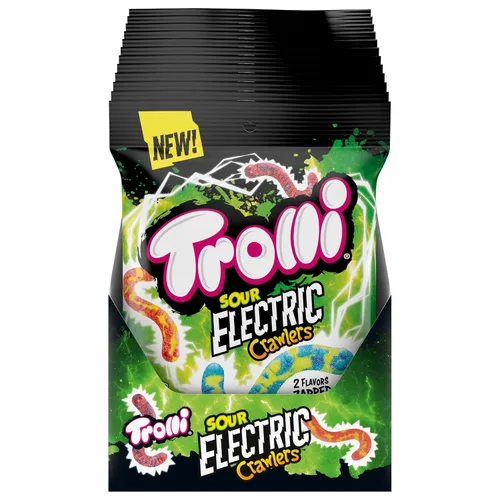 Miniatura 19 de Trolli Sour Bursting Crawlers - Caramelos de gomitas ácidas, 4.25 onzas (Paquete de 12)