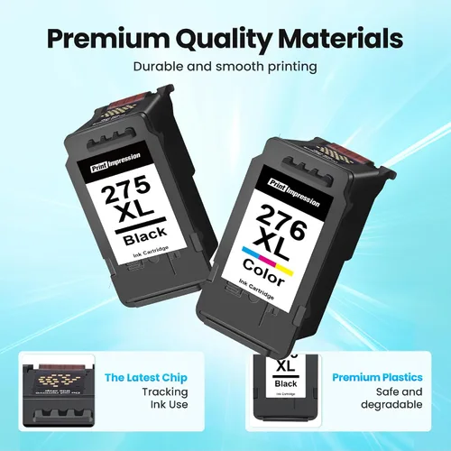 Miniatura 4 de PG-275XL/CL-276XL - Cartuchos de tinta de repuesto para Canon 275 y 276 para impresoras Pixma TR4720 TS3522 TS3520 TS3720 TS3722 TS3500 TR4722