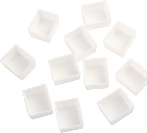 Miniatura 4 de 96 bandejas vacías de acuarela para muestras de acuarelas gouache, aceites de acuarela o pintura acrílica, estuche de estaño de viaje, paleta