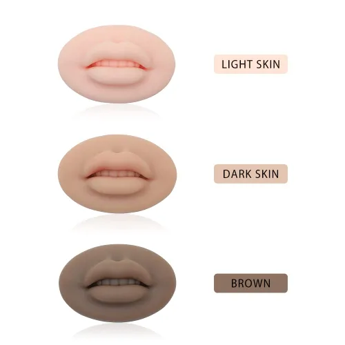 Miniatura 7 de Charme Princesse TA536KIT-1 - 3 Uds. Práctica 3D Labios de silicona de piel permanente para tatuadores y principiantes TA536KIT-1