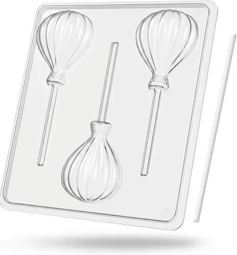 Miniatura 6 de Air Balloon Lollipop Chocolate Candy Mold 3324