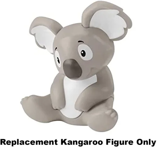 Miniatura 4 de Figura de oso koala gris de repuesto para Fisher-Price Little People Safari Animal Friends Playset - GFL22