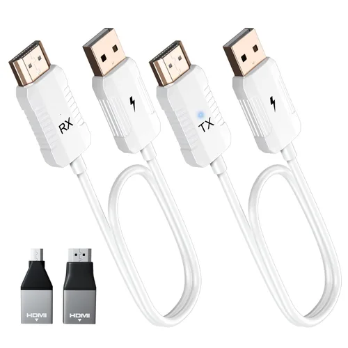 Miniatura 9 de Transmisor y receptor HDMI inalámbricos, decodificación 4K, salida 1080P, extensor inalámbrico HDMI, Plug & Play, soporte de 2.4/5GHz
