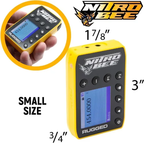 Miniatura 7 de Rugged Radios Nitro Bee (receptor de carreras, receptor de carrera)