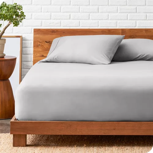 Miniatura 23 de Bare Home Juego de sábana bajera y fundas de almohada, microfibra ultrasuave de 1800 hilos, lujosa, doble cepillado, bolsillos profundos, ajuste 13