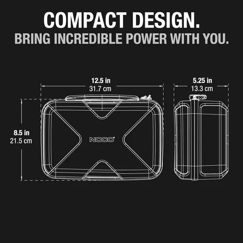 Miniatura 7 de NOCO GBC103 Boost X Estuche de Protección EVA para Arrancadores de Batería UltraSafe de Litio GBX75
