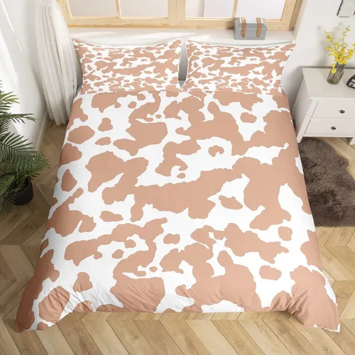 Miniatura 14 de Castle Fairy Juego de funda de edredón, funda de edredón moderna con estampado floral de cachemira para mujeres, hombres, niños y niñas, juego