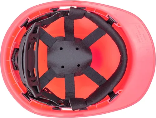 Miniatura 7 de Casco duro OSHA de color sólido sin ventilación estilo gorra con suspensión de 6 puntos