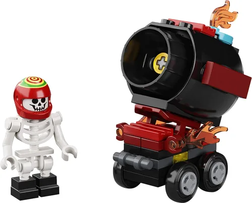 Miniatura 2 de LEGO Hidden Side El Fuego Stunt Cannon 2020 Polybag (30464)