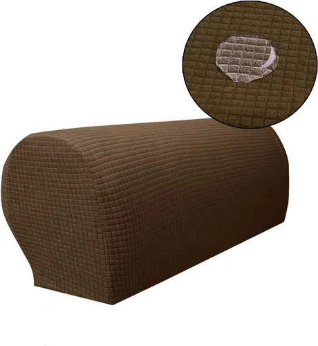 Miniatura 13 de Fundas repelentes al agua para reposabrazos de sofá, tela elástica de elastano, antideslizante, protector de muebles, fundas para sillón reclinable