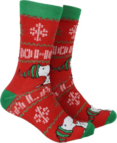 Miniatura 3 de Cacahuetes Snoopy Holiday 2 Pack de calcetines adultos